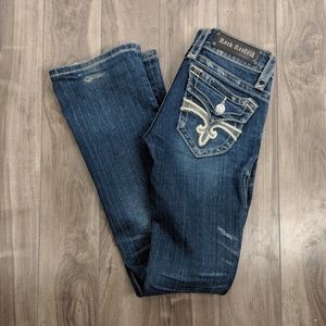 Rock Revival Paula Boot Cut Distressed Sz 25